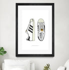 Adidas Superstar80s by Herinson Alvarez on GIANT ART - white digital drawing