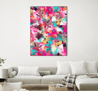 Colorful Place by Danny Jardim on GIANT ART - pink digital painting