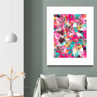 Colorful Place by Danny Jardim on GIANT ART - pink digital painting