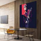 john mayer by fajar gunawan on GIANT ART - red photo illustration