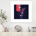 john mayer by fajar gunawan on GIANT ART - red photo illustration