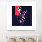 john mayer by fajar gunawan on GIANT ART - red photo illustration