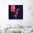 john mayer by fajar gunawan on GIANT ART - red photo illustration