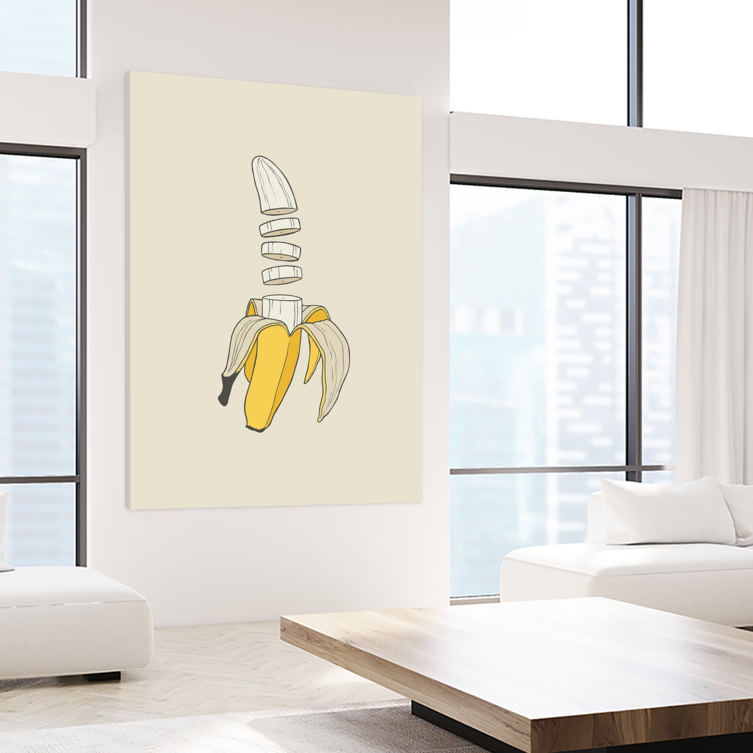 Banana Split (wordless) by Rob Snow on GIANT ART - yellow digital drawing