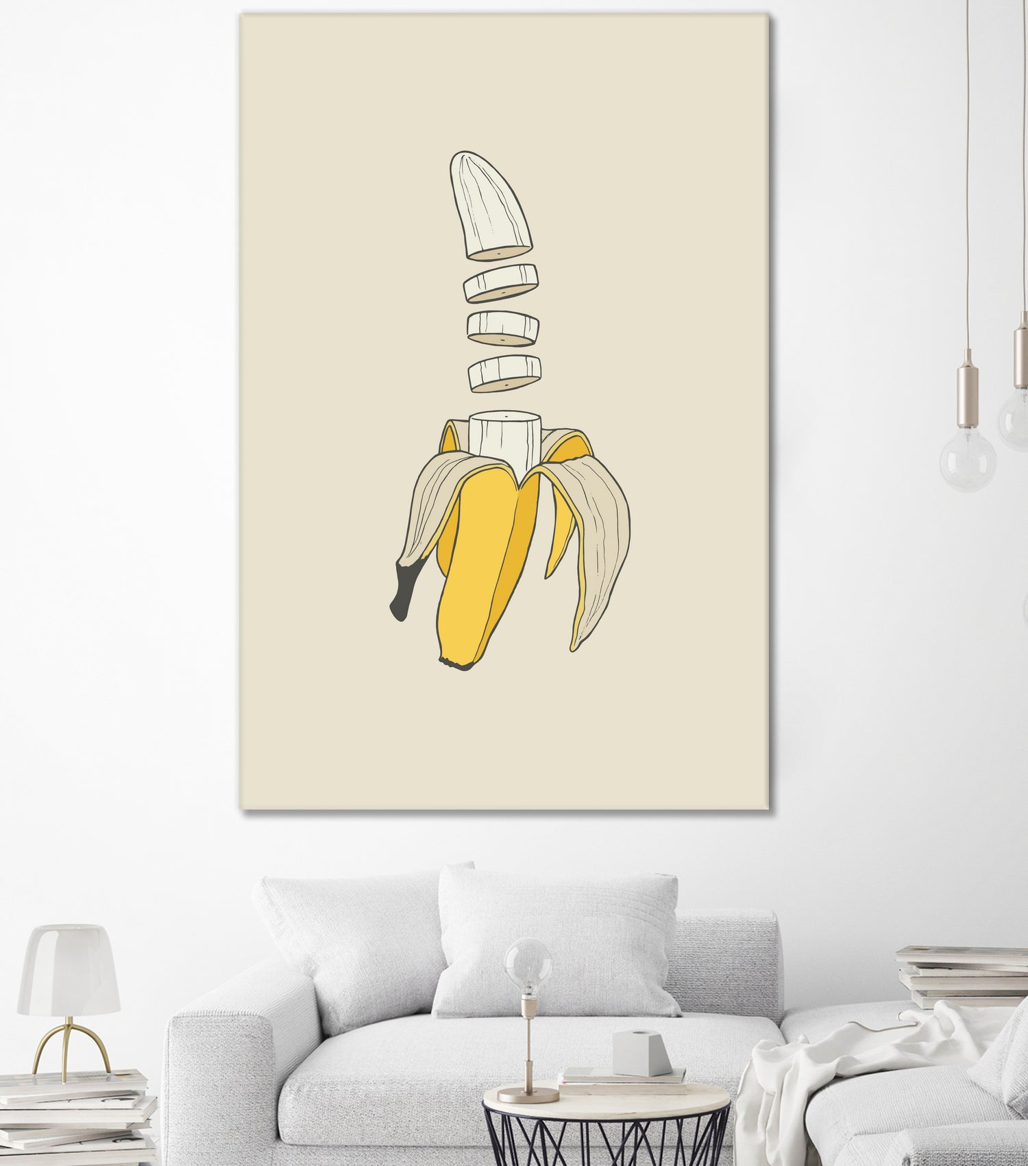 Banana Split (wordless) by Rob Snow on GIANT ART - yellow digital drawing