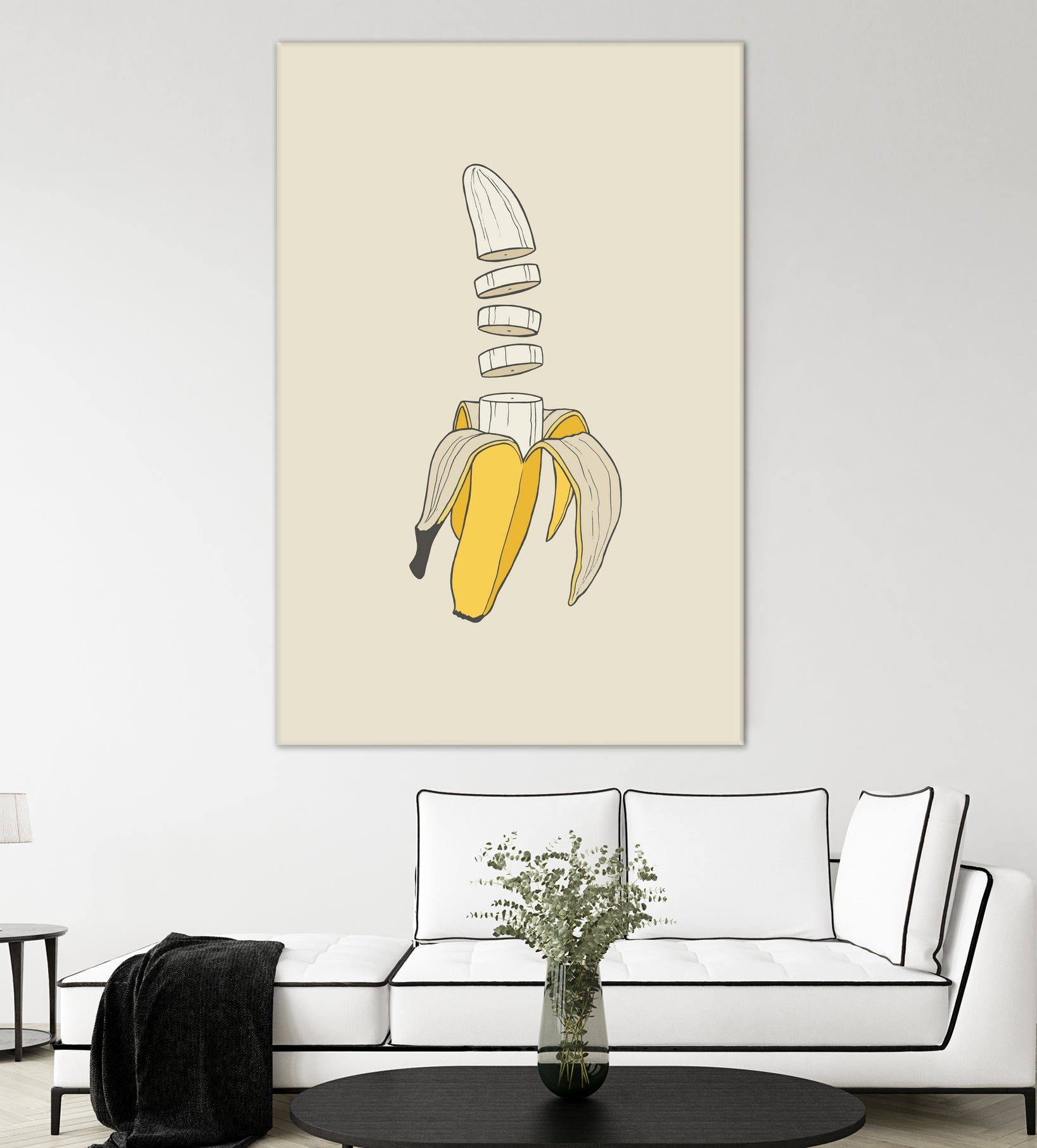 Banana Split (wordless) by Rob Snow on GIANT ART - yellow digital drawing