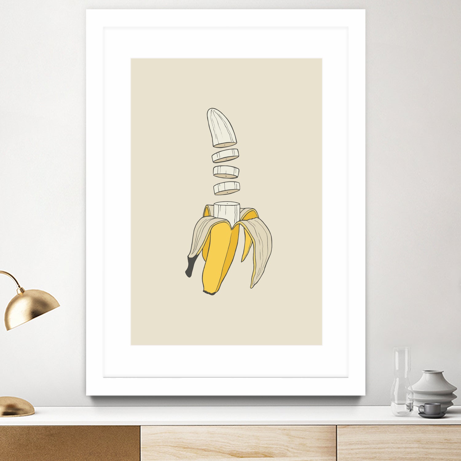 Banana Split (wordless) by Rob Snow on GIANT ART - yellow digital drawing