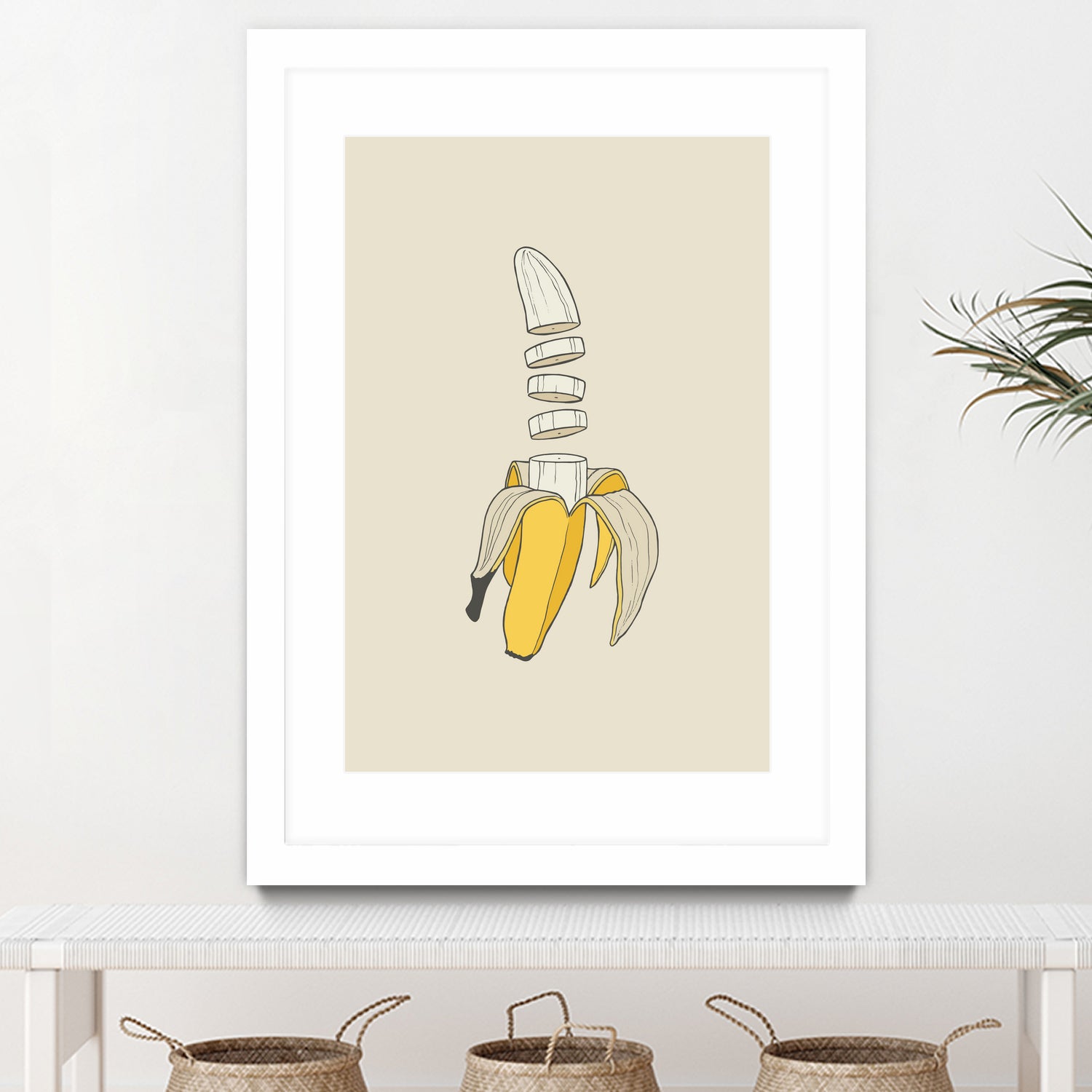 Banana Split (wordless) by Rob Snow on GIANT ART - yellow digital drawing