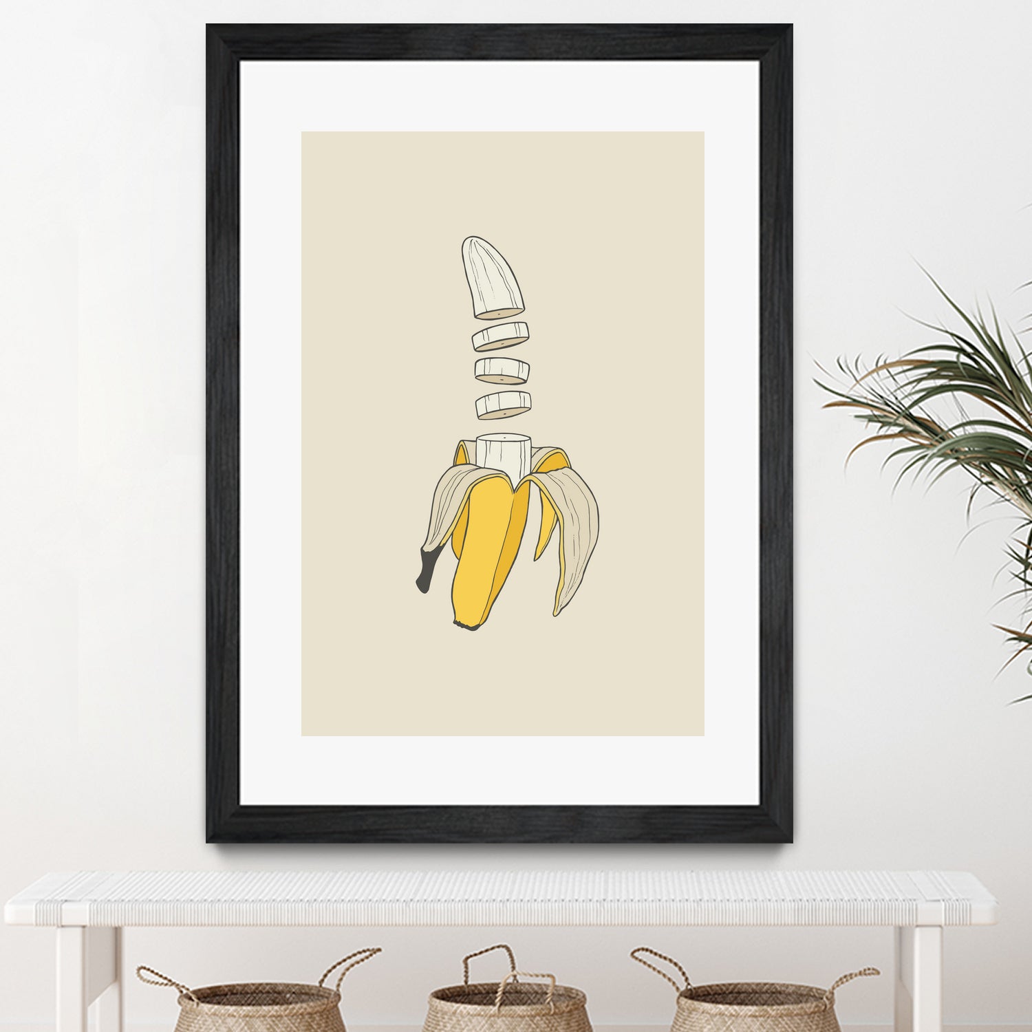 Banana Split (wordless) by Rob Snow on GIANT ART - yellow digital drawing