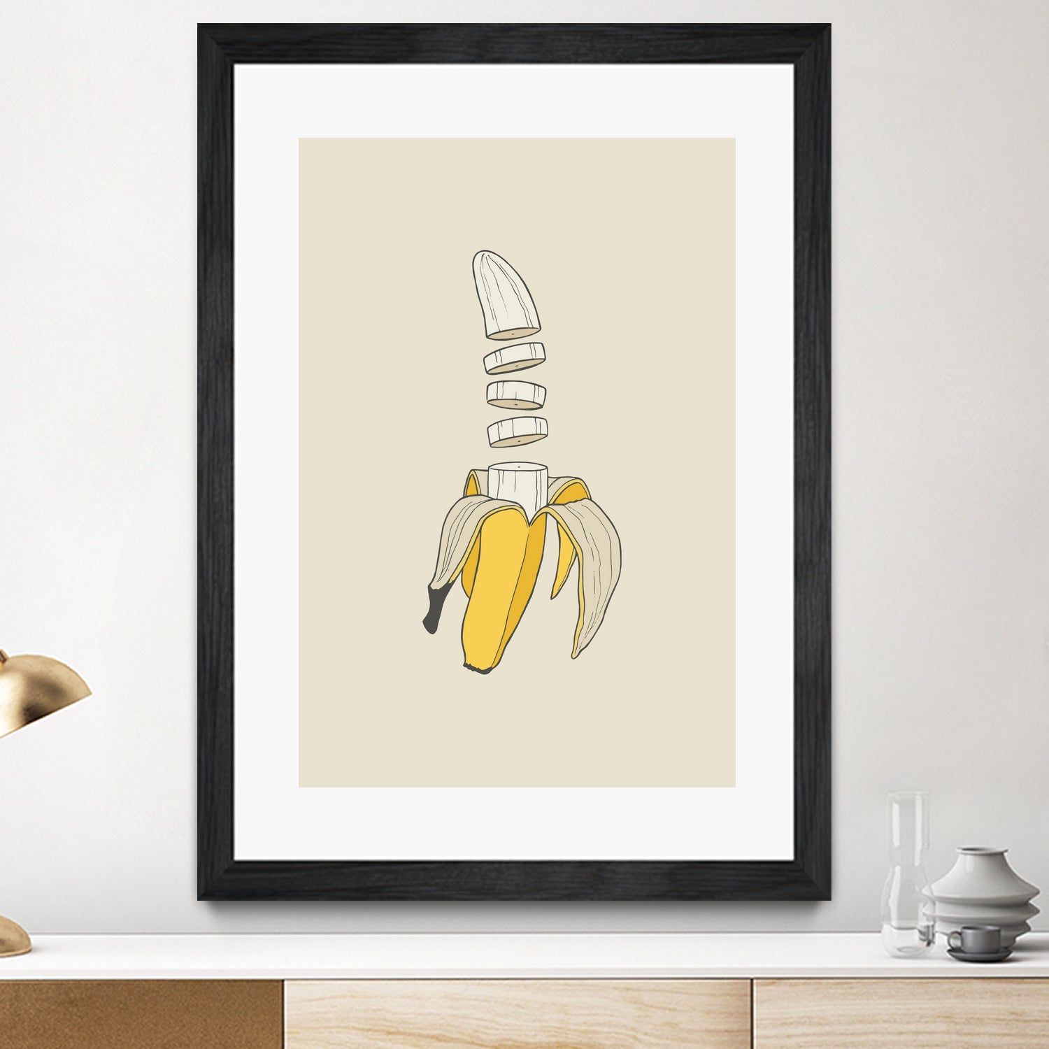 Banana Split (wordless) by Rob Snow on GIANT ART - yellow digital drawing