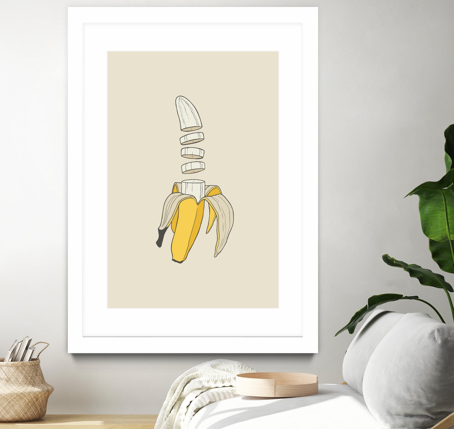 Banana Split (wordless) by Rob Snow on GIANT ART - yellow digital drawing