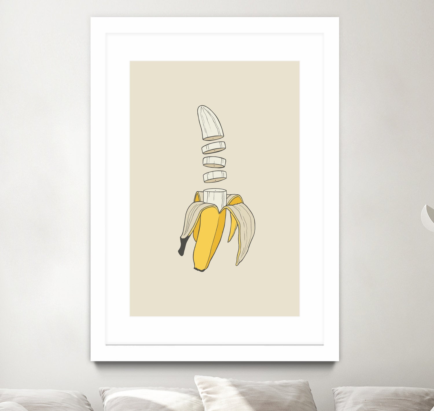 Banana Split (wordless) by Rob Snow on GIANT ART - yellow digital drawing