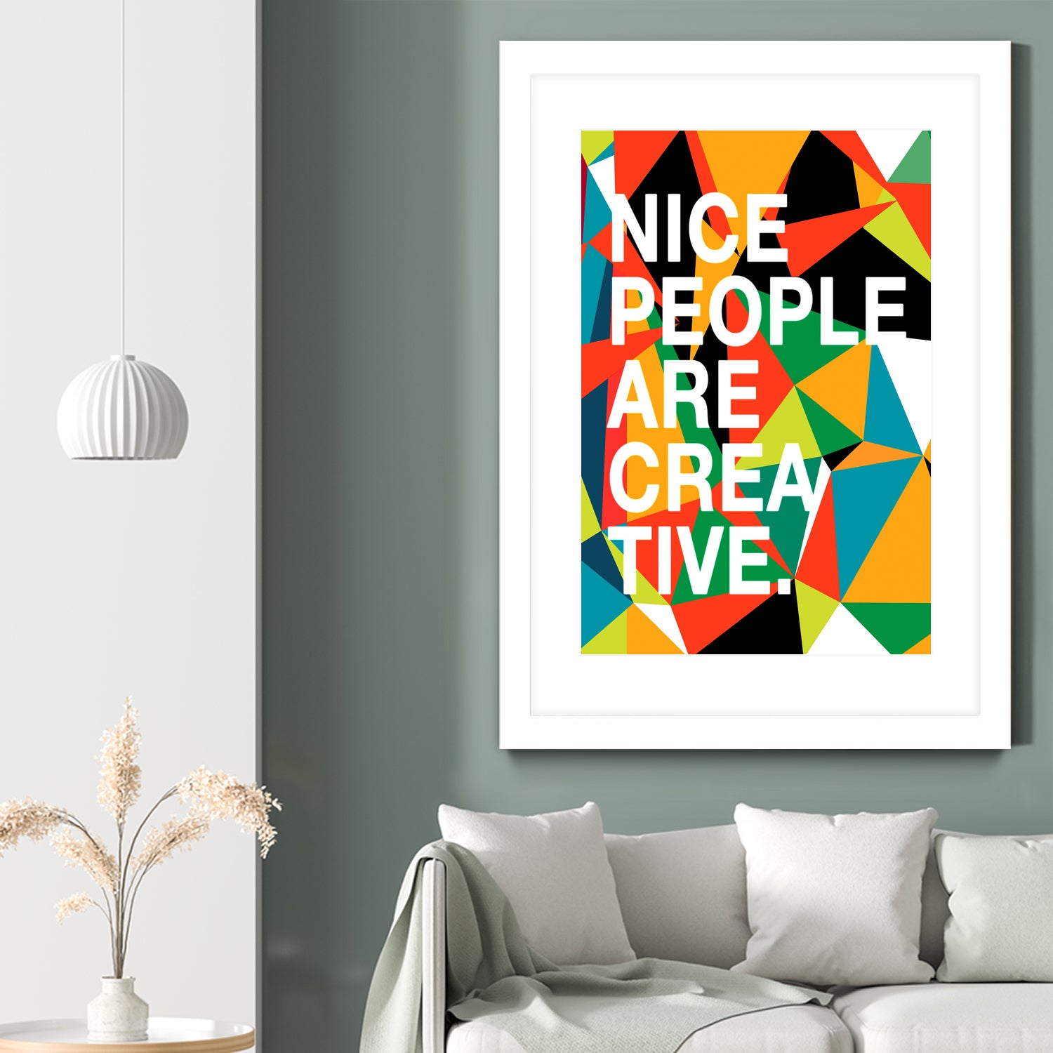 Nice People Are Creative by Danny Jardim on GIANT ART - typography