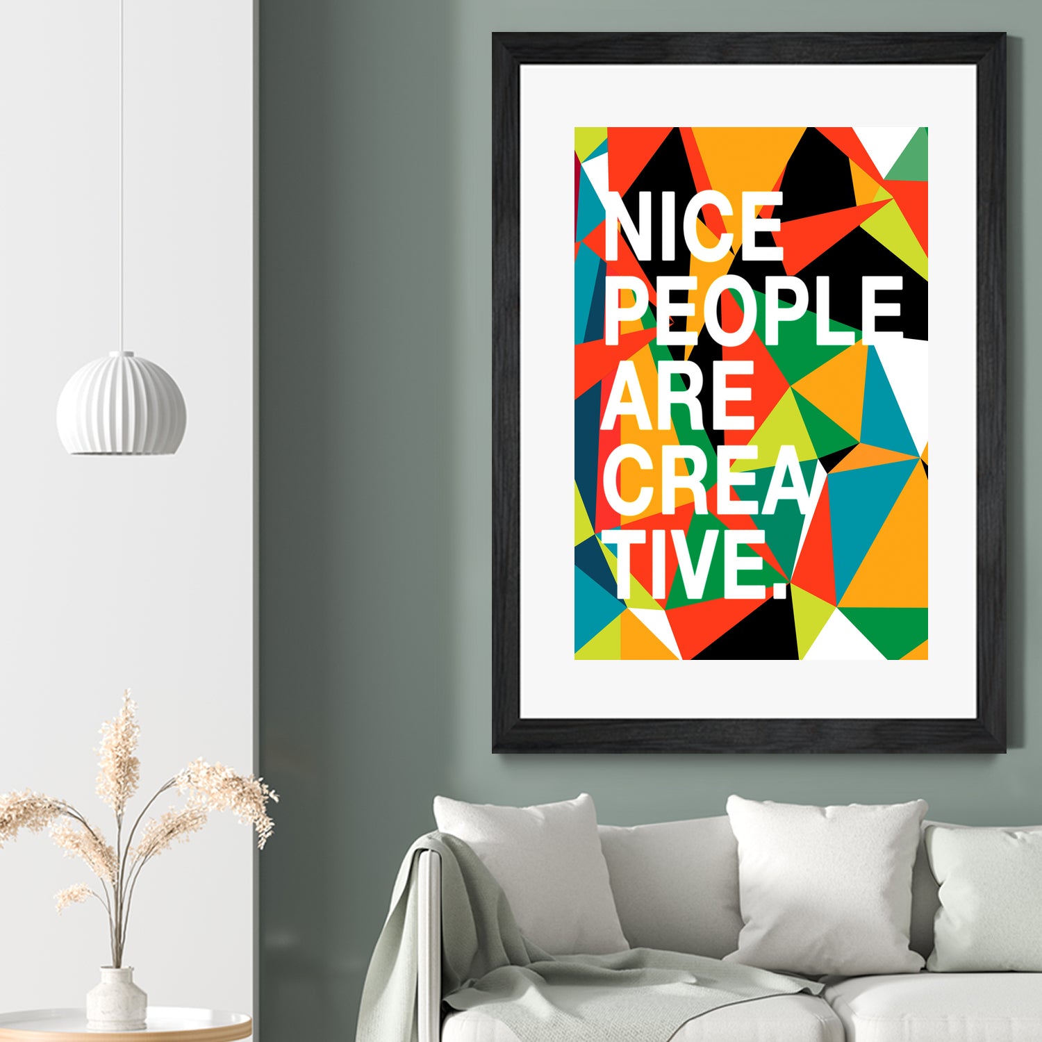 Nice People Are Creative by Danny Jardim on GIANT ART - typography