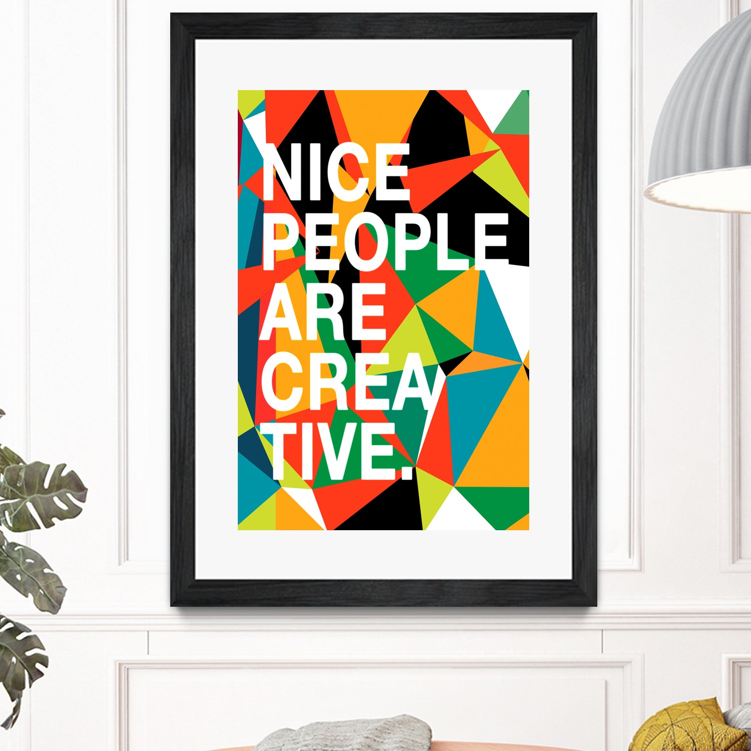 Nice People Are Creative by Danny Jardim on GIANT ART - typography