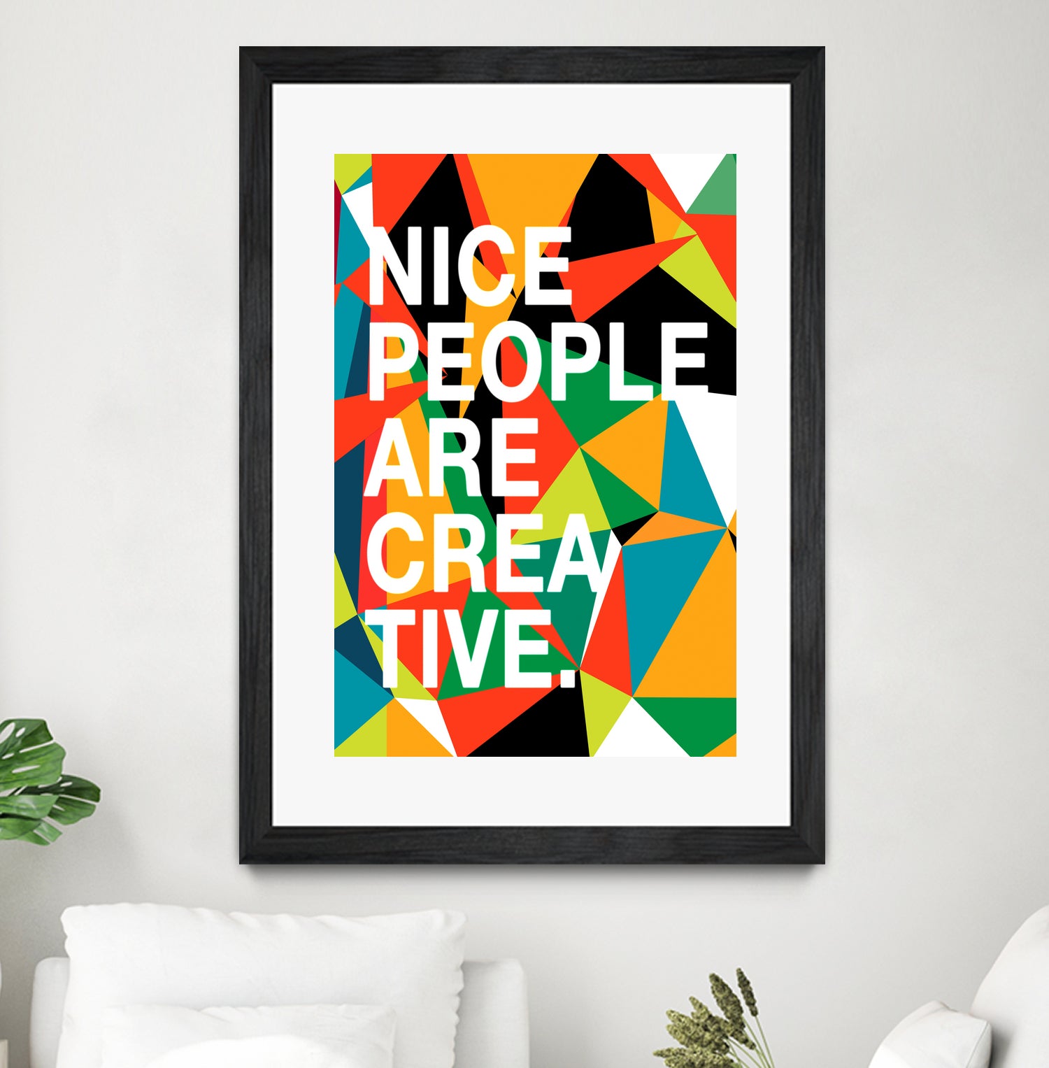 Nice People Are Creative by Danny Jardim on GIANT ART - typography