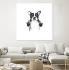 Censored dog by Solti Balázs on GIANT ART - white digital drawing