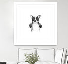 Censored dog by Solti Balázs on GIANT ART - white digital drawing