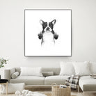 Censored dog by Solti Balázs on GIANT ART - white digital drawing