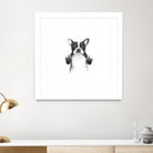 Censored dog by Solti Balázs on GIANT ART - white digital drawing