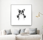 Censored dog by Solti Balázs on GIANT ART - white digital drawing