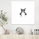 Censored dog by Solti Balázs on GIANT ART - white digital drawing