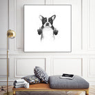 Censored dog by Solti Balázs on GIANT ART - white digital drawing