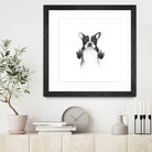 Censored dog by Solti Balázs on GIANT ART - white digital drawing