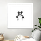 Censored dog by Solti Balázs on GIANT ART - white digital drawing