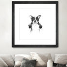 Censored dog by Solti Balázs on GIANT ART - white digital drawing