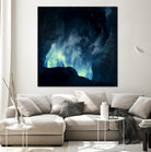 spaces XVIII - at night by Dirk Wüstenhagen on GIANT ART - blue digital painting