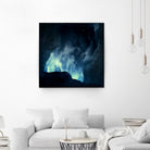 spaces XVIII - at night by Dirk Wüstenhagen on GIANT ART - blue digital painting