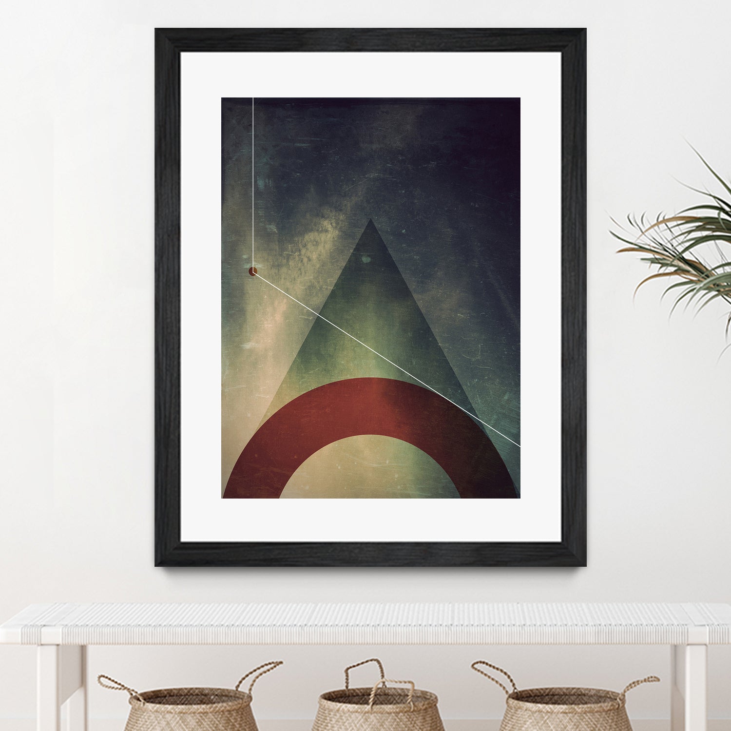 triangle half circle by Danny Jardim on GIANT ART - digital drawing