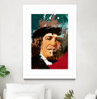 Keith Richards by Igor Moura on GIANT ART - red digital painting