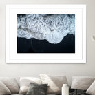 White Waters and Black Sand Coastal Landscape Photograph by Melissa Fague on GIANT ART - black photo illustration