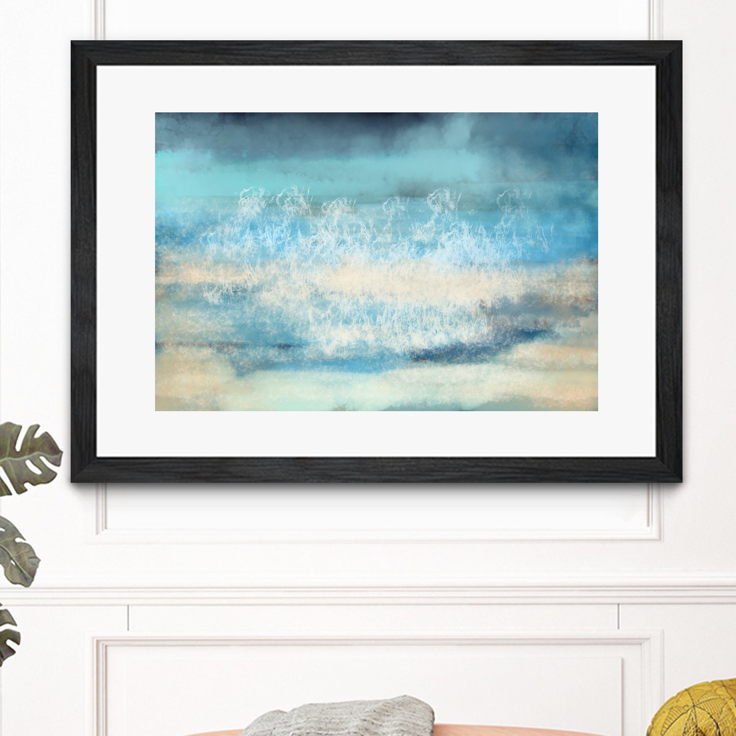 Nordic Sea Bliss by Jacob von Sternberg on GIANT ART - blue digital painting