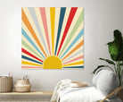 Sun Shines Inside you by Chrysafia Vogiatzi on GIANT ART - yellow digital painting