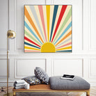 Sun Shines Inside you by Chrysafia Vogiatzi on GIANT ART - yellow digital painting