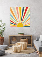 Sun Shines Inside you by Chrysafia Vogiatzi on GIANT ART - yellow digital painting