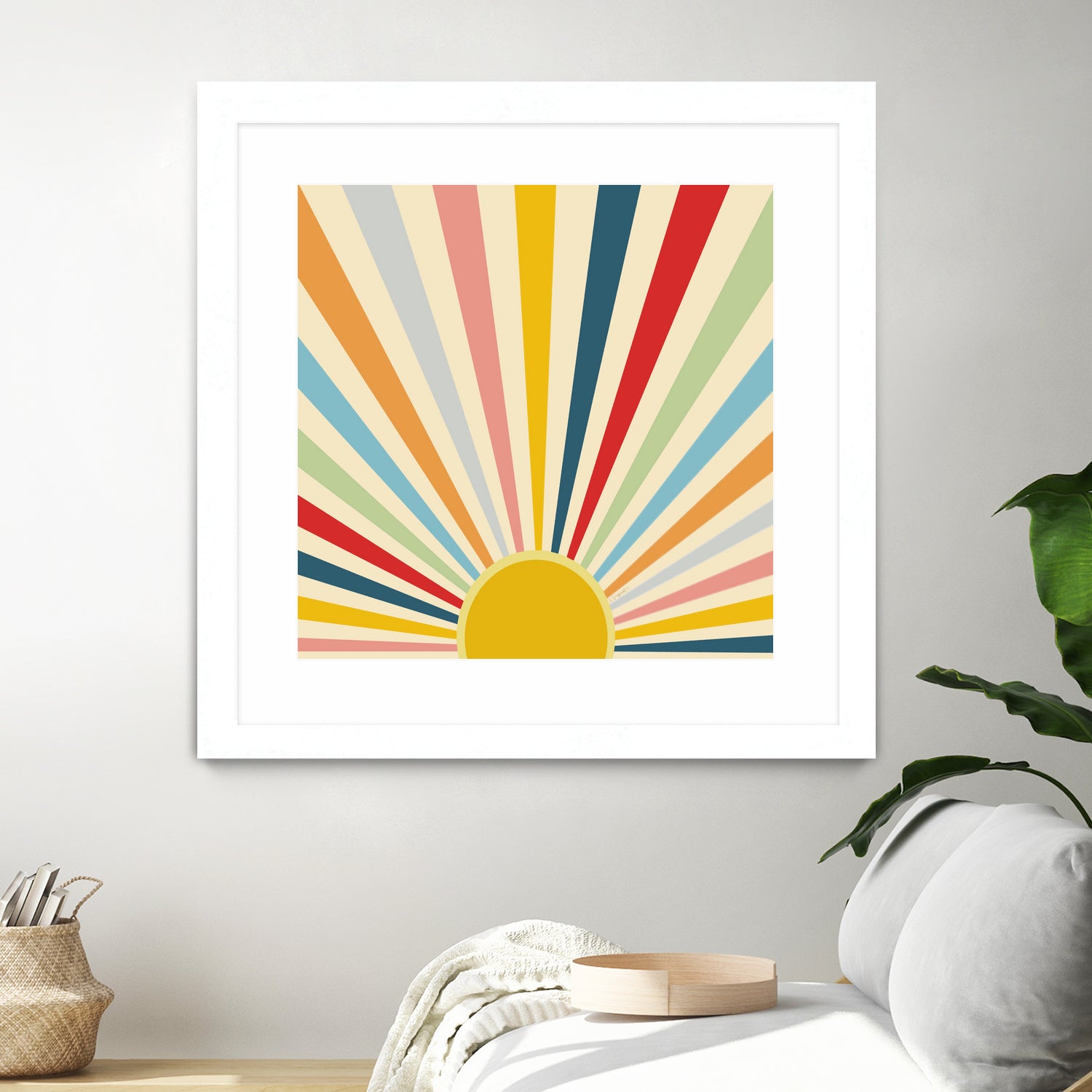 Sun Shines Inside you by Chrysafia Vogiatzi on GIANT ART - yellow digital painting