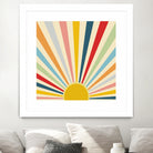 Sun Shines Inside you by Chrysafia Vogiatzi on GIANT ART - yellow digital painting