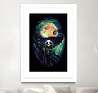 The Scream Before Christmas by Francis Mi Oza on GIANT ART - black digital painting