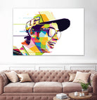 Valentino Rossi (Alt) by Ahmad Taufiq on GIANT ART - white digital drawing