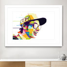 Valentino Rossi (Alt) by Ahmad Taufiq on GIANT ART - white digital drawing