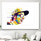 Valentino Rossi (Alt) by Ahmad Taufiq on GIANT ART - white digital drawing