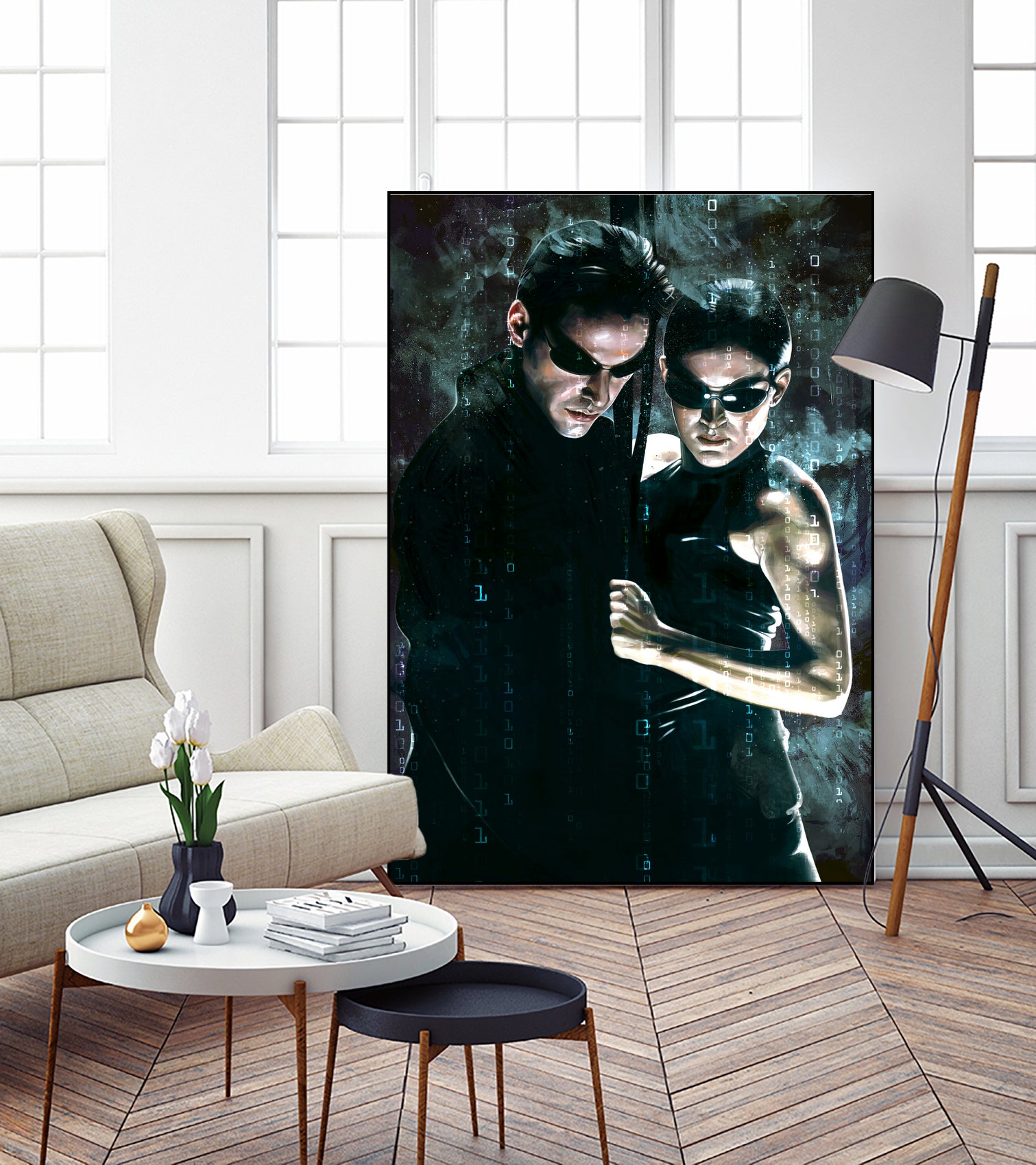 The Matrix by Dmitry Belov on GIANT ART - black digital painting