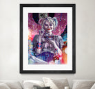 Chillin with Harley by Arcadia Wiryawan on GIANT ART - pink digital painting