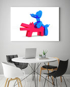 when balloon dog meets keith haring dog by Michael Benisty on GIANT ART - white digital drawing