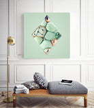 N°346 by Roman Bratschi on GIANT ART - green 3d art