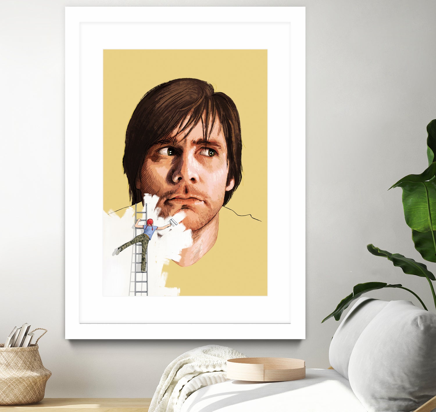 Eternal Sunshine of the Spotless Mind by Jason Ratliff on GIANT ART - yellow digital painting